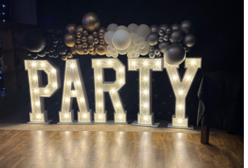 Light up letters