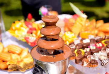 chocolate fountain
